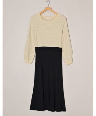 ONWARD Reuse Park 【any SiS】ワンピース秋冬 ベージュ