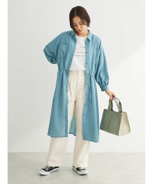 Green Parks ツータックチノパンツ Ivory