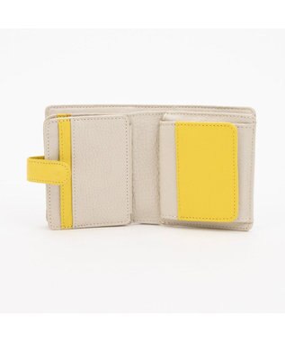 UNBILLION アトランタ ATLANTA / 牛革二つ折りカラーコンビウォレット アイボリー