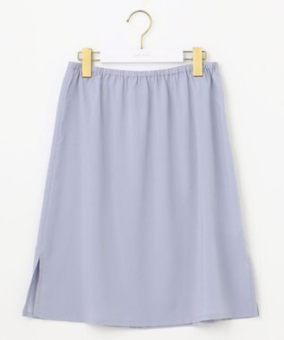 ANY SIS 【洗える】カナパジャージー ワンピース ライトブルー