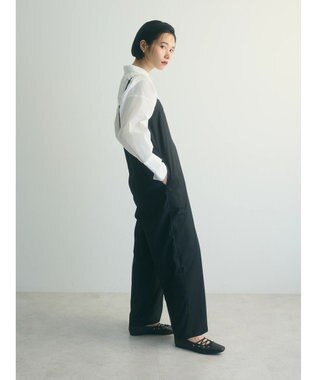 Green Parks armonia．ラップサロペット Black