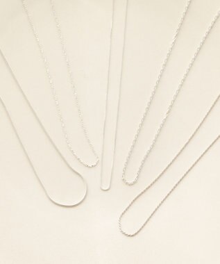 Phoebe 【SV925】シルキーシャインベネチアンチェーンネックレス シルバー