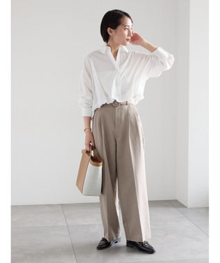 Te chichi ハイウエストワイドチノパンツ《2026 spring catalog item》 ベージュ