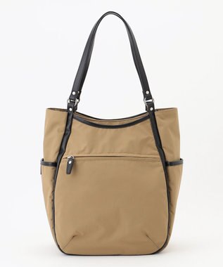 Y'SACCS 【ムック本掲載】タスランナイロントートバッグ midium ベージュ【WEB限定カラー】