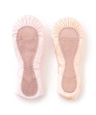 Chacott サテンバレエシューズ（ゴム付）【16.0~19.5cm】 ヨーロピアンピンク