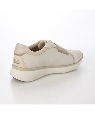 MODE ET JACOMO <MODE ET JACOMO>きれいめ厚底ベルクロスニーカー アイボリー