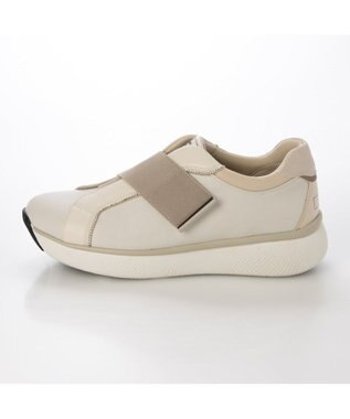 MODE ET JACOMO <MODE ET JACOMO>きれいめ厚底ベルクロスニーカー アイボリー