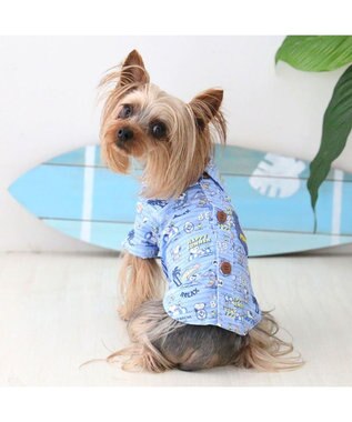 PET PARADISE スヌーピー アロハシャツ 《バケーション柄》 小型犬 バケーション柄
