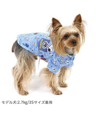 PET PARADISE スヌーピー アロハシャツ 《バケーション柄》 小型犬 バケーション柄