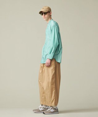 J.PRESS YORK STREET 【UNISEX】バギーフィットパンツ ベージュ系