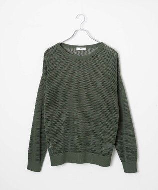 WEGO メッシュニットBIGPO カーキ