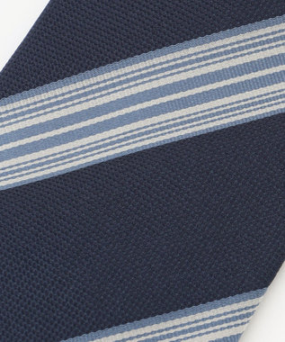 KASHIYAMA KASHIYAMAオリジナル【JAPAN MADE】レジメンタルネクタイ ブルー