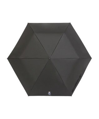 MOONBAT 【WEB限定/遮光率100%/遮熱/UV】POLO RALPH LAUREN（ポロ ラルフローレン）晴雨兼用日傘 ポロベア 無地 折りたたみ傘 自動開閉 ブラック