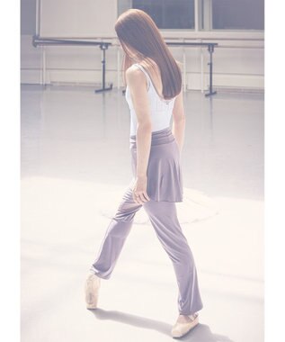 Chacott 【Nela ライン】ロングパンツ アンティックローズ