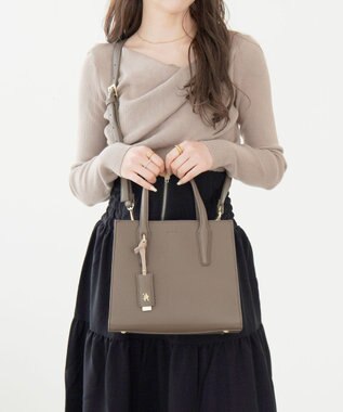 ACE BAGS & LUGGAGE Jewelna Rose へレス 2wayハンドバッグ 16221 ジュエルナローズ グレージュ