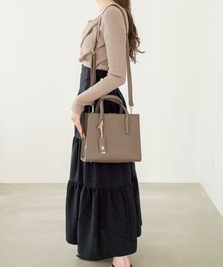 ACE BAGS & LUGGAGE Jewelna Rose へレス 2wayハンドバッグ 16221 ジュエルナローズ グレージュ