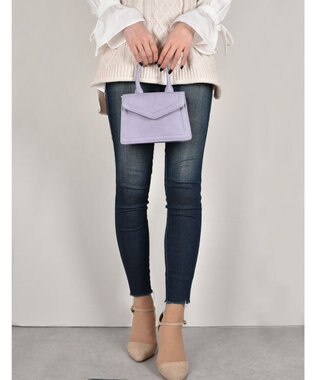 LA BAGAGERIE 【MONICA】ワンハンドルミニショルダーバッグ パープル