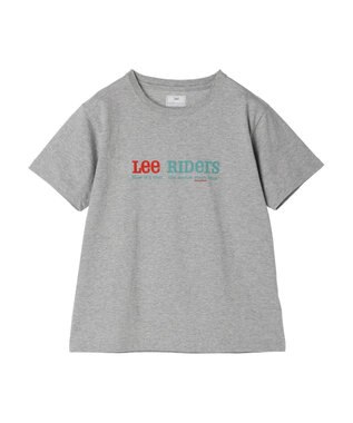 earth music&ecology Ｌｅｅ×ｅ．ｍ．ａ．ｅ　ＬＯＧＯ　Ｈ／Ｓ　ＴＥＥ Gray Mixture