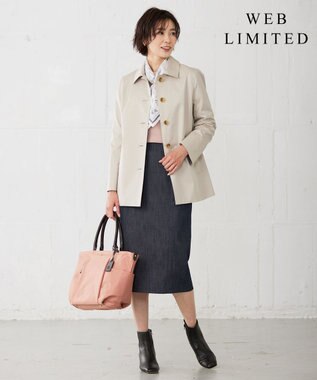 J.PRESS LADIES 【WEB限定カラーあり・A4サイズ収納可】 ナイロン トート バッグ ピンク系