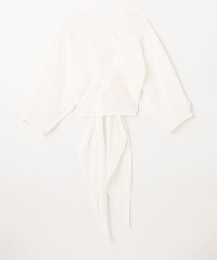 NAVE 【Nave 　洗える】マルチウェイシアーブラウス ホワイト系