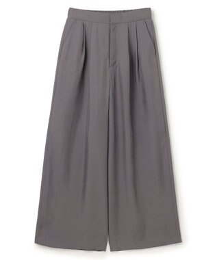 uncrave 【新色追加！】フィブリルシャンブレー ワイドパンツ スレート