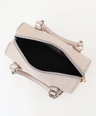 ANY SIS 【2WAY】カラーミニボストン バッグ グレージュ