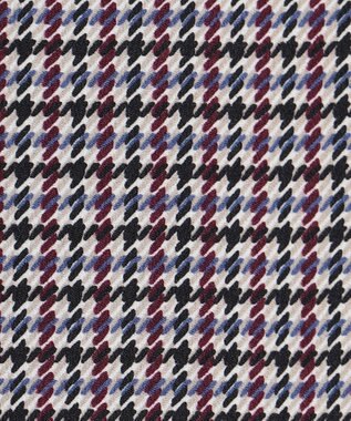 J.PRESS LADIES デシンハウンドトゥースプリント スカート ネイビー系