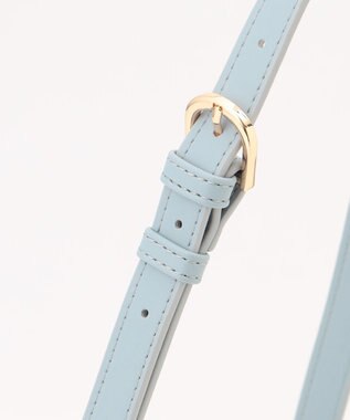 組曲 【弱撥水・軽量】2WAYギャザーハンド バッグ サックスブルー系