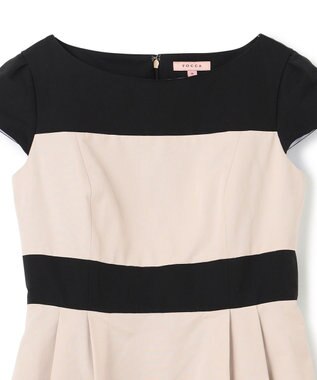 TOCCA 【Archive Collection】【洗える】AURORA ドレス ブラック×ベージュ系