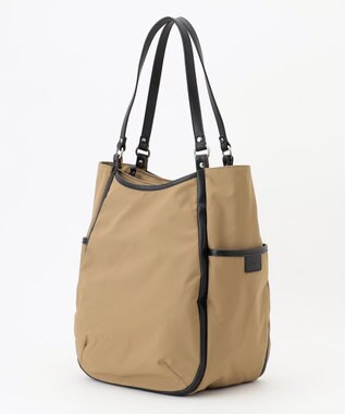 Y'SACCS 【ムック本掲載】タスランナイロントートバッグ midium ベージュ【WEB限定カラー】