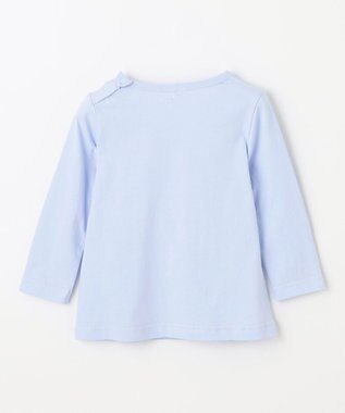 組曲 KIDS 【80-100㎝】アラカルトドッグ Tシャツ サックスブルー