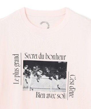 UNFILO CLEAN Tee ピンク1