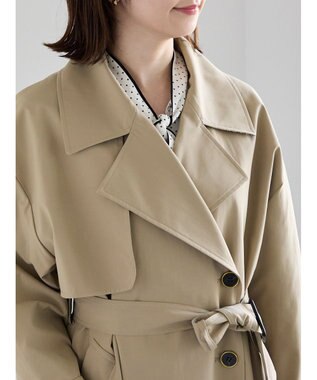 Te chichi ロングトレンチコート ベージュ