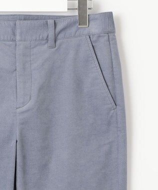 J.PRESS LADIES S 【洗える】AIRDUROYストレッチ パンツ ダルブルー系