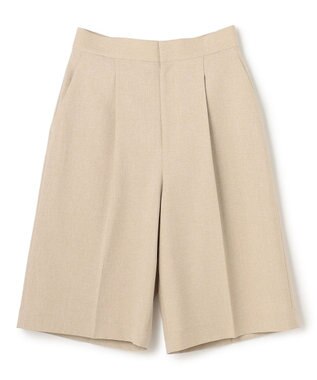 uncrave ウォッシャブルドライサップ バミューダパンツ（サスペンダー付き） シャンブレーベージュ