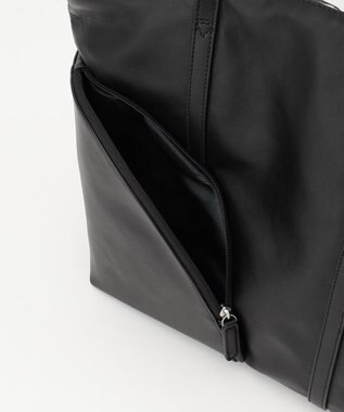 Y'SACCS イタリアンシープ　ビッグトート ブラック