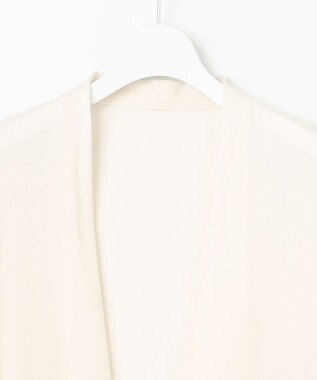 自由区 【好評につき新色追加・接触冷感・UVカット・洗える・XSサイズあり】ハンディカーディガン ミドル丈 アイボリー系