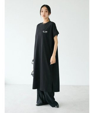 CRAFT STANDARD BOUTIQUE ヴィンテージ風天竺ワンポイントワンピース