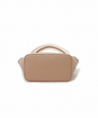 TOPKAPI 【TREASURE TOPKAPI】ソフトシュリンク テープ コンビ レザー ミニショルダーバッグ グレージュ