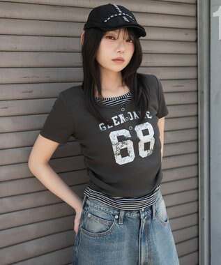 WEGO レイヤードグラフィックT 柄3