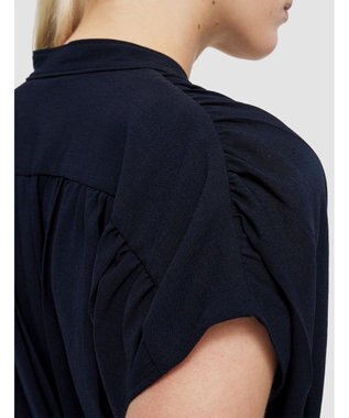 JOSEPH エアリープリッセ　ドレス Navy