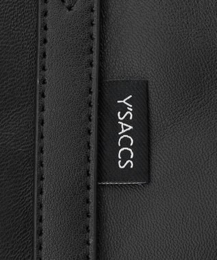 Y'SACCS イタリアンシープ　ビッグトート ブラック