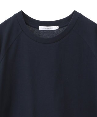 AMERICAN HOLIC 異素材ライン切替プルオーバー Navy