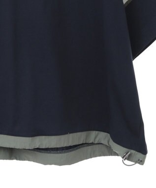 AMERICAN HOLIC 異素材ライン切替プルオーバー Navy