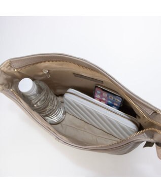 UNBILLION アトランタ ATLANTA / 牛革縦ファスナーショルダー GY