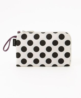 Y'SACCS イタリアンシープ　マルチポーチ付き　ホーボーバッグ パープル