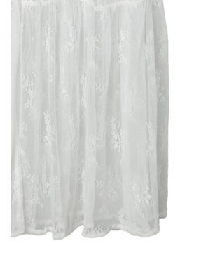 Green Parks ２ｗａｙ　レイヤードレースワンピース White