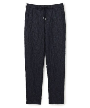 JOSEPH HOMME 【HIGH GRADE LINE】ブリーズリージャガード　ドロスト付ストレートパンツ / HOVE CONVERTIBLE ネイビー系