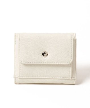 WEGO フラップミニウォレット オフホワイト
