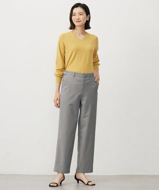 J.PRESS LADIES 【人気のため新色追加】PRINCE Vネック ニット イエロー系